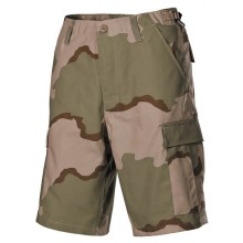 Nohavice krátke MFH BDU short 01502Z - púšť 3F