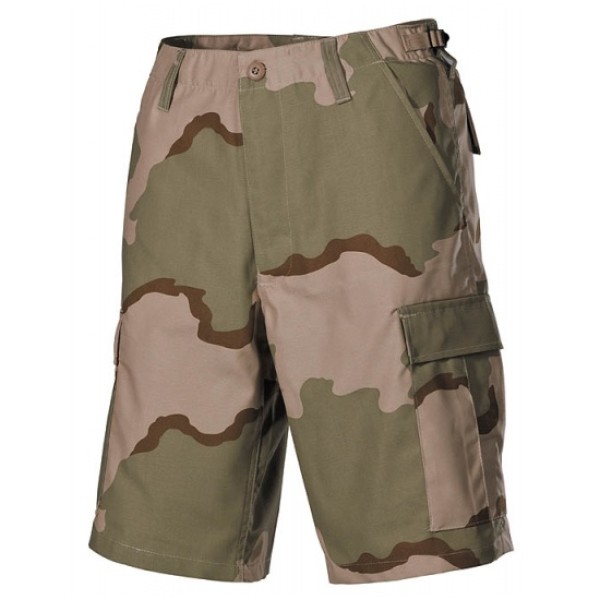 Nohavice krátke MFH BDU short 01502Z - púšť 3F