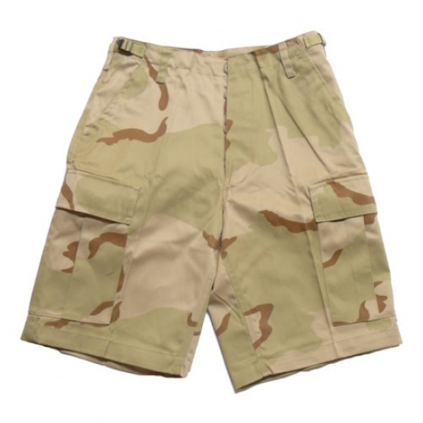 Nohavice krátke MFH BDU short 01502Z - púšť 3F