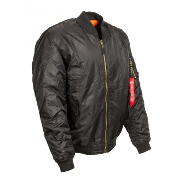 Bunda letecká M-TRAMP MA-1 Bomber - čierna