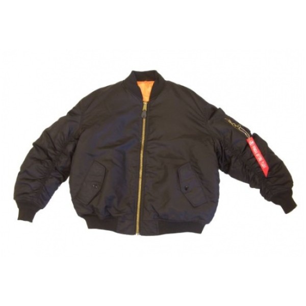 Bunda letecká M-TRAMP MA-1 Bomber - čierna