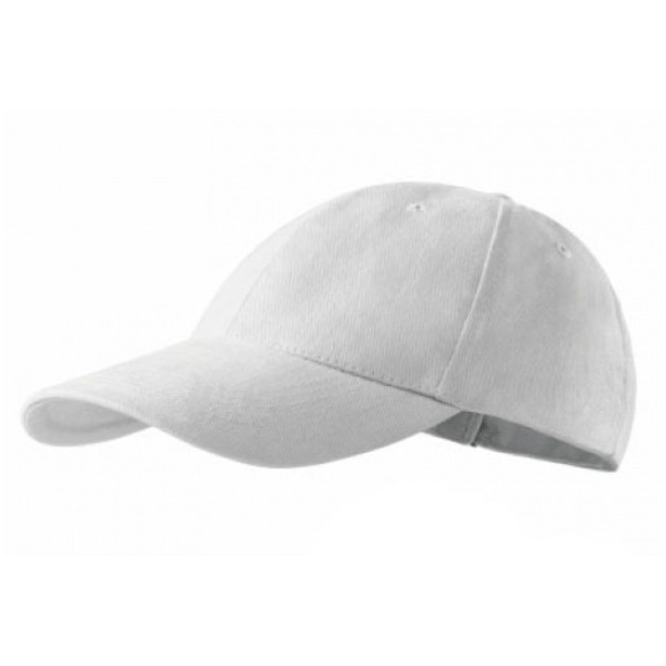 Šiltovka bavlnená Baseball - biela
