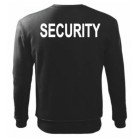 Mikina SBS SECURITY bez kapucne - čierna