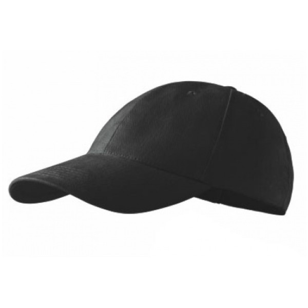 Šiltovka bavlnená Baseball - čierna