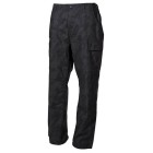 Nohavice MFH BDU RIP/STOP 01334K - night camo