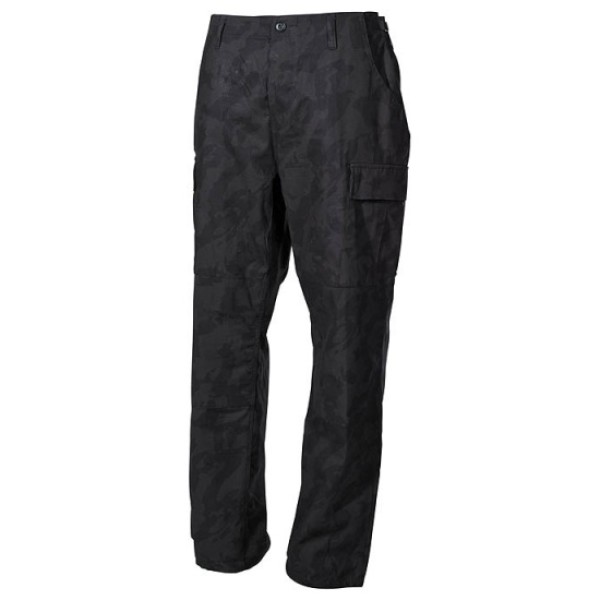 Nohavice MFH BDU RIP/STOP 01334K - night camo