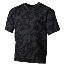 Tričko US MFH 00104D - night camo