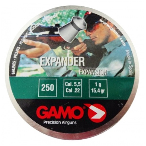 Diabolky GAMO Expander 1,000g, kal. 5,5mm, 250ks - špicaté