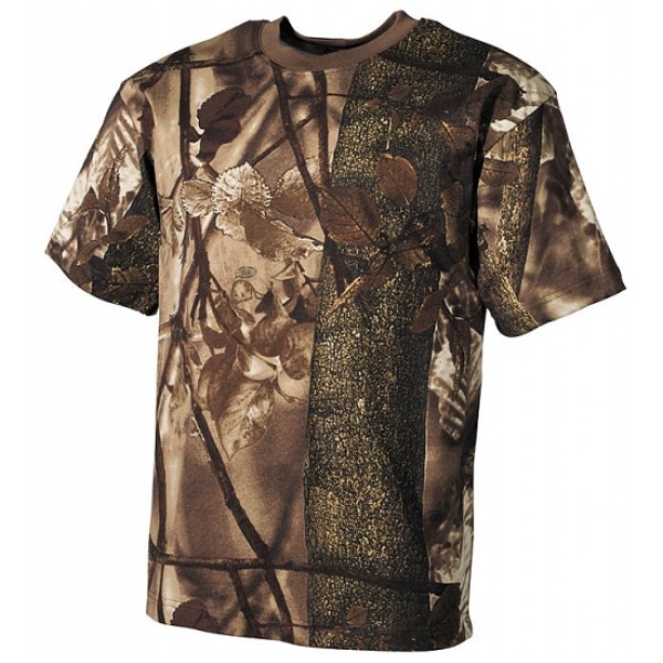 Tričko US MFH 00105G - hunter brown
