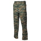 Nohavice MFH BDU RIP/STOP 01334S - digital woodland