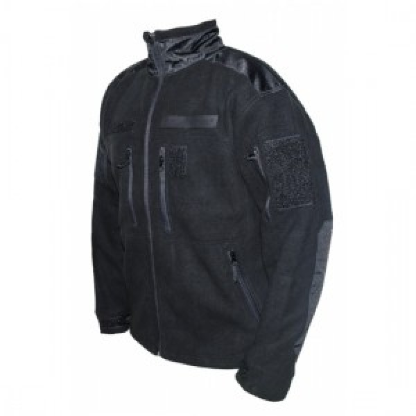 Bunda taktická GURKHA TACTICAL Bravo Polar Fleece - čierna
