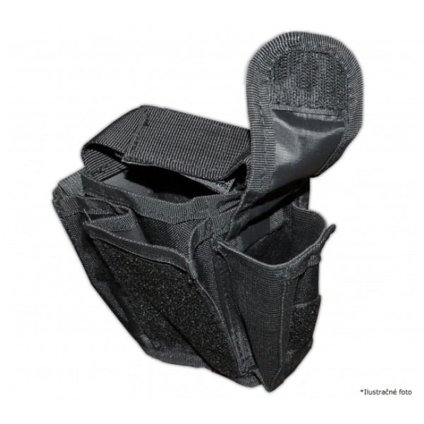Kapsička na opasok "MOLLE" MFH 30745A - čierna