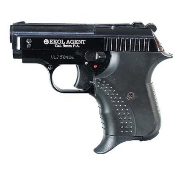 Pištoľ expanzná a plynová EKOL Volga/Agent, kal. 9mm P.A.K. - čierna