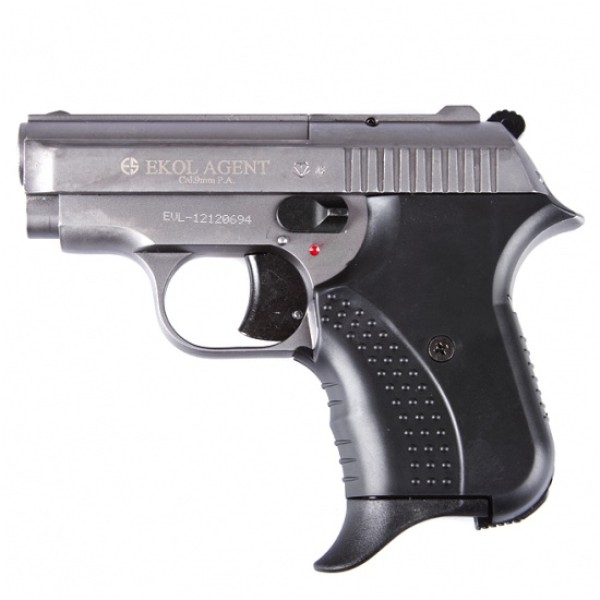 Pištoľ expanzná a plynová EKOL Volga/Agent, kal. 9mm P.A.K. - titán