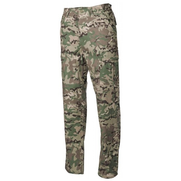Nohavice MFH BDU RIP/STOP 01334X - multicam