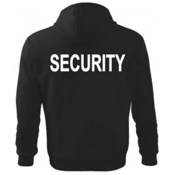 Mikina SECURITY s kapucňou
