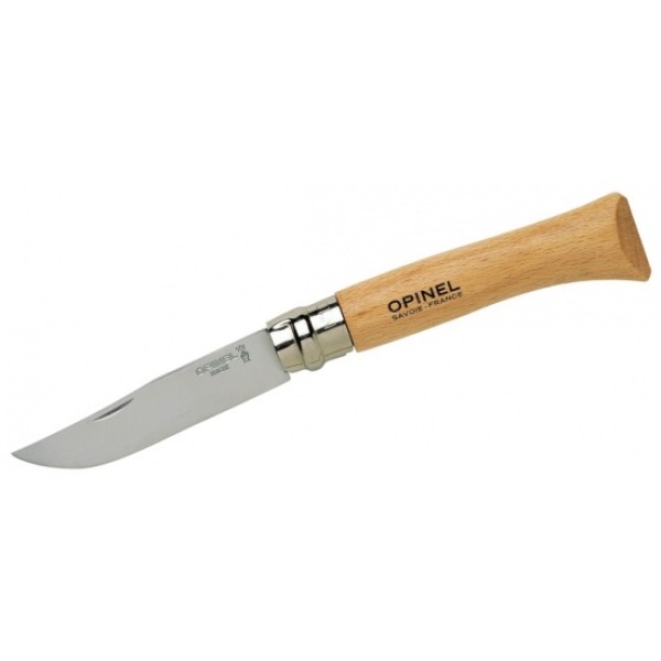 Nôž zatvárací OPINEL N°10 INOX - buk