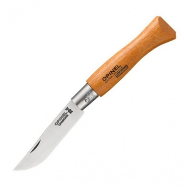 Nôž zatvárací OPINEL No.05 Carbon - buk