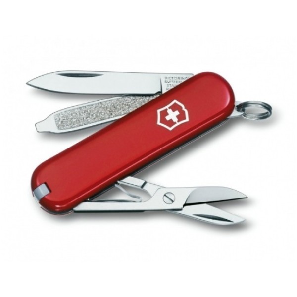 Nôž zatvárací multifunkčný VICTORINOX 0.6223 Classic SD, 58mm - červený