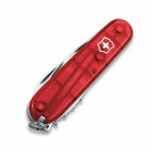 Nôž zatvárací multifunkčný VICTORINOX 1.3603.T Spartan, 91mm - transparentný červený