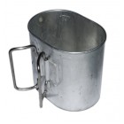 Miska na ohrev vody originálna armádna švajčiarska 0,5l - zánovná