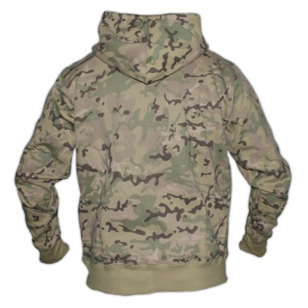 Mikina M-TRAMP s kapucňou - multicam