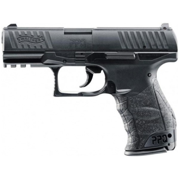 Pištoľ CO2 WALTHER PPQ, kal. 4,5mm diabolo - čierna