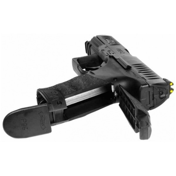 Pištoľ CO2 WALTHER PPQ, kal. 4,5mm diabolo - čierna