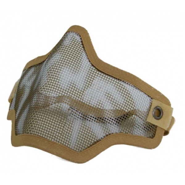 Maska na tvár "Face Protector" mriežkovaná - Ghost coyote