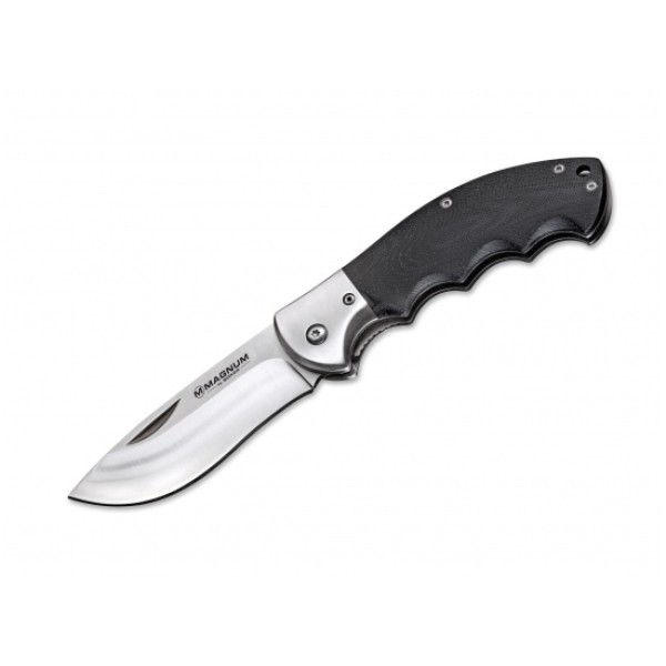 Nôž zatvárací lovecký MAGNUM 01 RY 526 New Skinner - strieborný