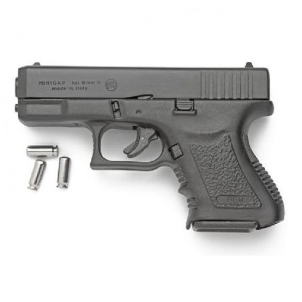 Pištoľ expanzná a plynová BRUNI MiniGap, kal. 9mm P.A.K. - čierna