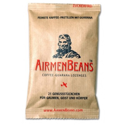 Pastilky AirmenBeans MFH 40580 "Coffee-Guarana" - 21ks