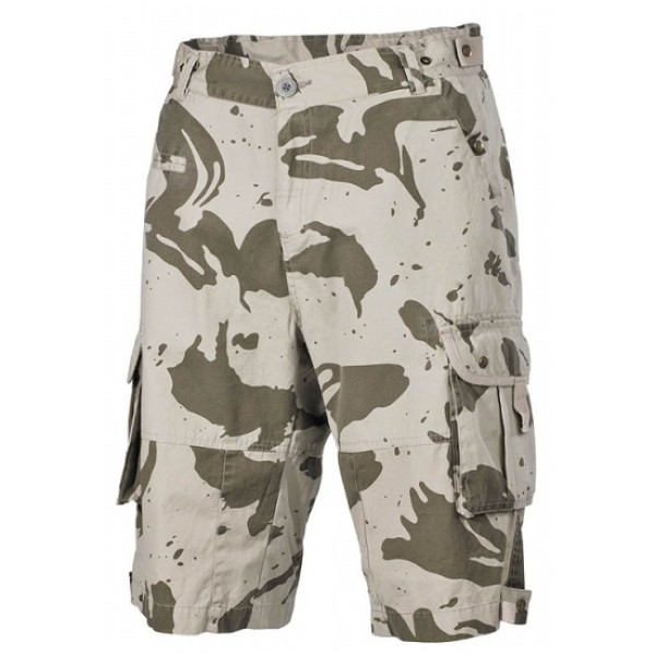 Nohavice MFH Bermuda Combo 01403L, sprané - sandcamo