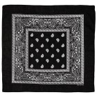 Šatka Bandana vzorovaná MFH 16403A - čierna