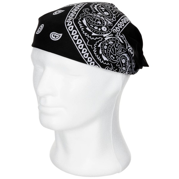 Šatka Bandana vzorovaná MFH 16403A - čierna