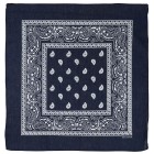 Šatka Bandana vzorovaná MFH 16403G - navy modrá