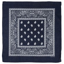 Šatka Bandana vzorovaná MFH 16403G - navy modrá