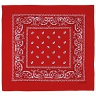 Šatka Bandana vzorovaná MFH 16403I - červená
