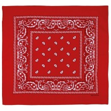 Šatka Bandana vzorovaná MFH 16403I - červená