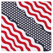 Šatka Bandana vzorovaná MFH 16403R - US flag
