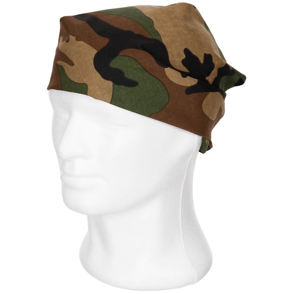 Šatka Bandana vzorovaná MFH 16403T - woodland