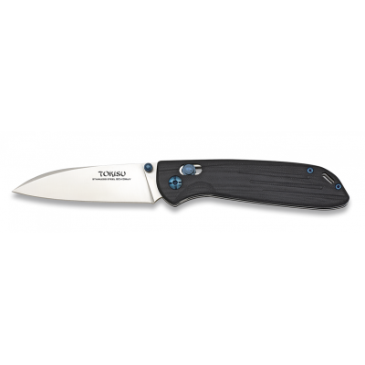 Nôž zatvárací TOKISU MA18656 G10 Axis Lock - strieborný