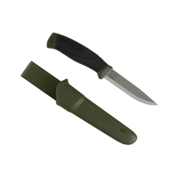 Nôž outdoorový s pevnou čepeľou MORAKNIV ARMY Companion MG Stainless Steel - zelený