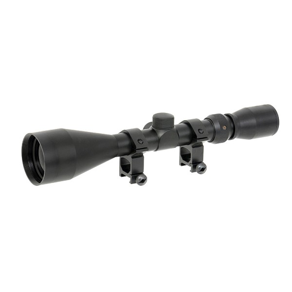 Puškohľad PCS 3-9x50E s vysokou montážou 22mm