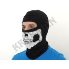 Kukla elastická SKULL Typ A  - čierna