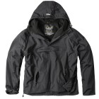 Anorak bojový SURPLUS TEX s kapucňou - čierny