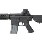 Airsoftový elektrický samopal CYMA CM.002 M4 A1 Full Metal kal. 6mm BB - čierny