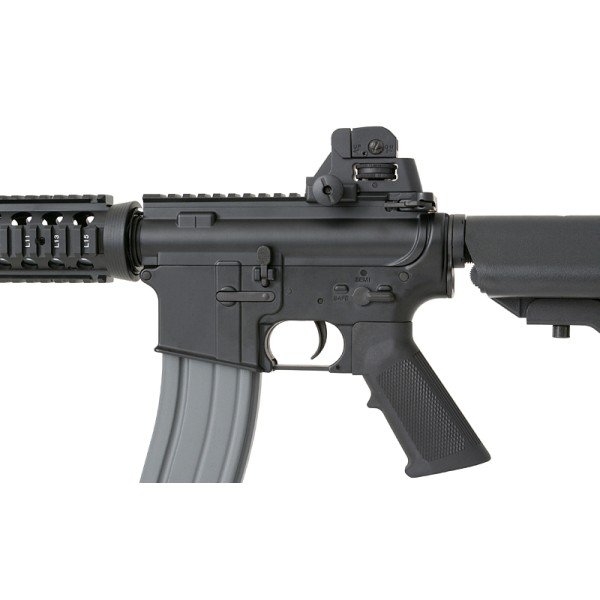 Airsoftový elektrický samopal CYMA CM.002 M4 A1 Full Metal kal. 6mm BB - čierny