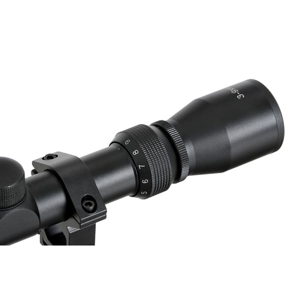 Puškohľad PCS 3-9x40 s montážou 22mm - čierny