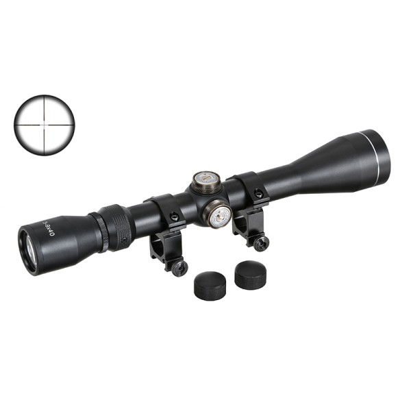 Puškohľad PCS 3-9x40 s montážou 22mm - čierny
